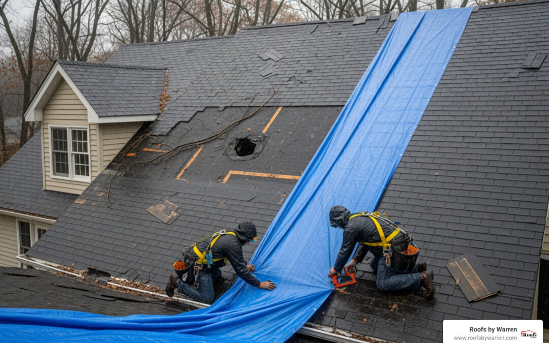 Emergency roof repair