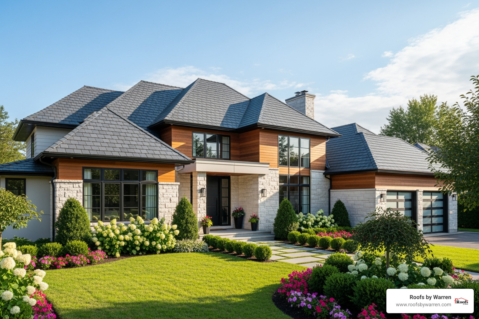 imitation slate roof