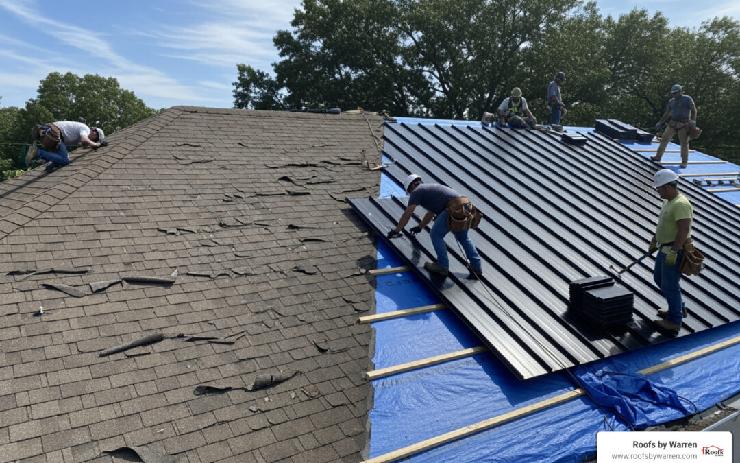 transition from shingle to metal roof