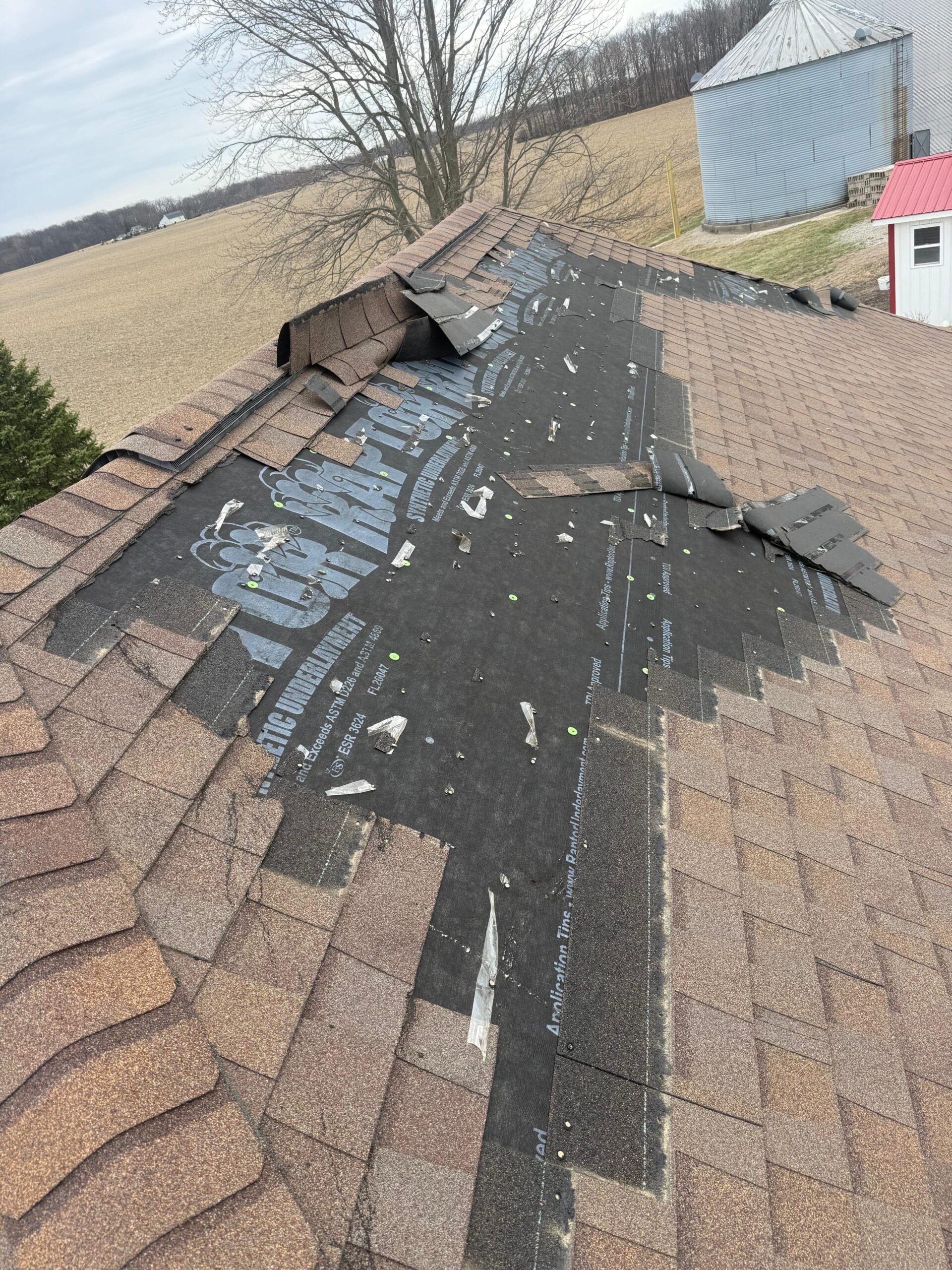 storm roof damage