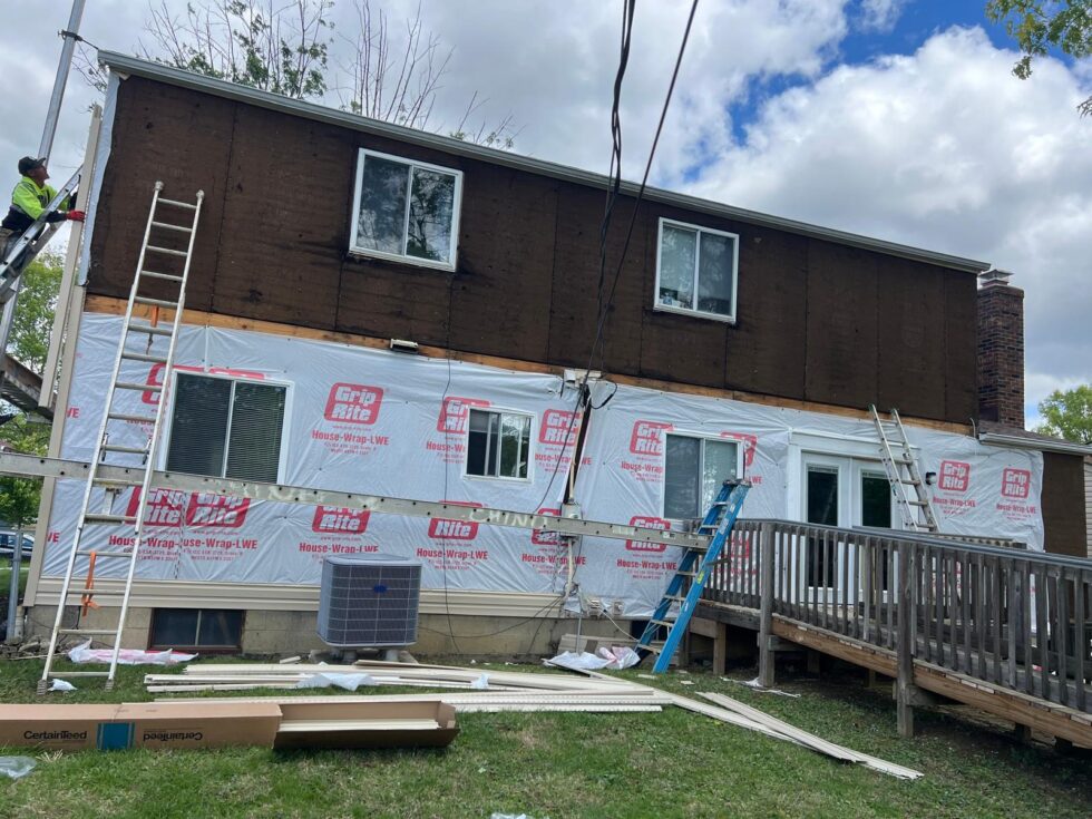 A Complete Siding Update for an Aging Columbus Home Columbus project photo
