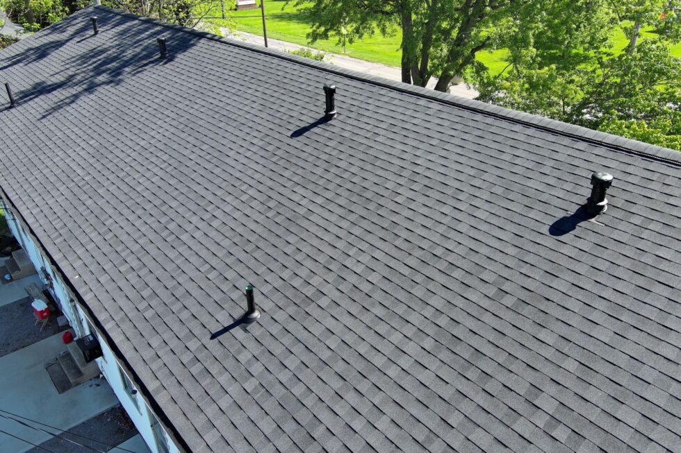 a metal roofing project in Grove City, Ohio from the experts at Roofs by Warren.