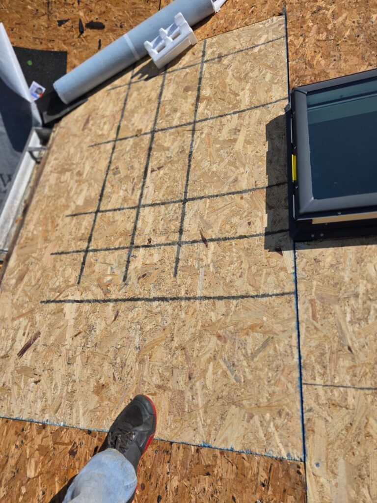 Leaking Skylight Leads to Roof and Decking Repairs in Dublin project photo