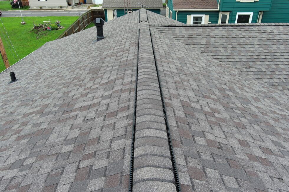 See Actual Examples of CertainTeed Weathered Wood Shingles on a Finished Roof project photo4
