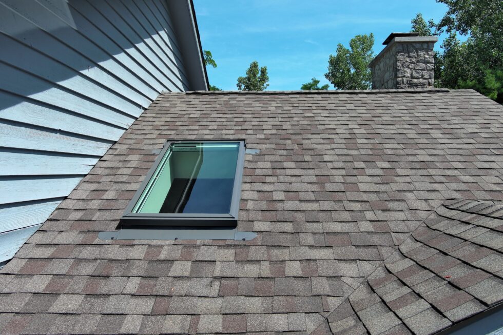 Six New Skylights and a New Roof Stop Ongoing Leaks in Urbana project photo