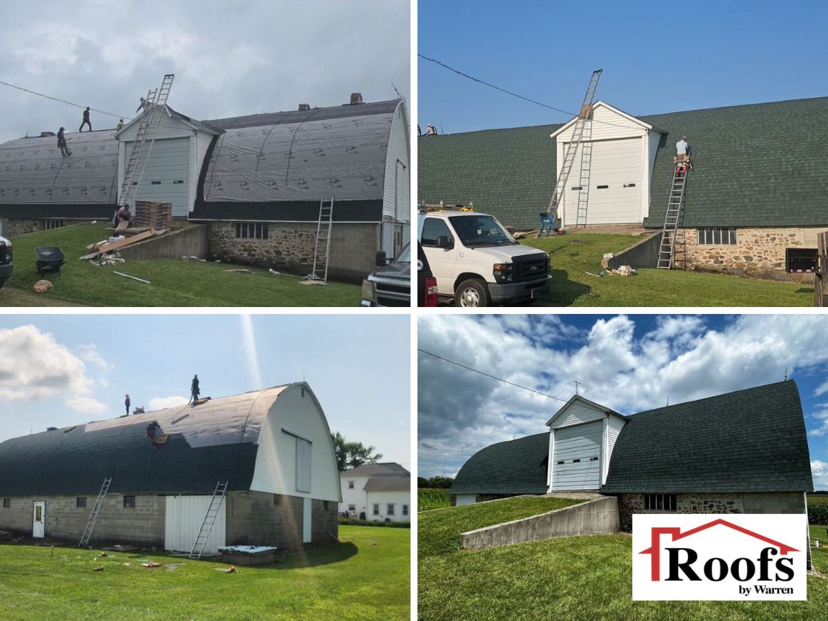 Storm-Damaged Round Barn Roof Replaced in Urbana